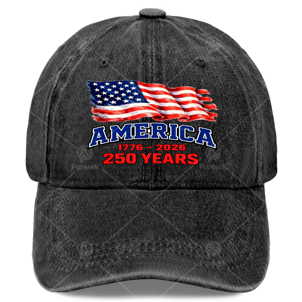 Unisex Baseball for The 250Th Anniversary of US Independence 1776-2026 Patriotic Celebration