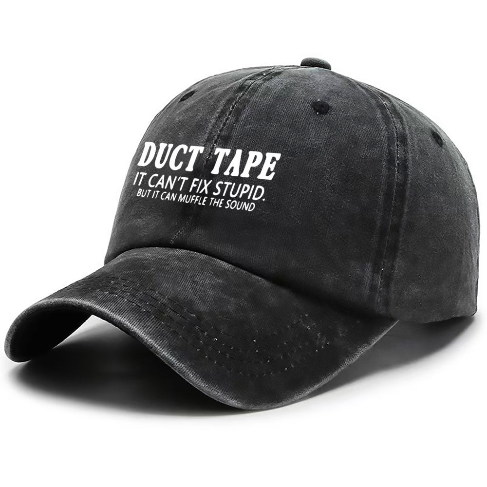 1pc Washi Tape Printed Cap, Men's Casual Hat, Women's Everyday Hat, Fashion Dad Hat, Breathable Baseball Cap, Adjustable Hat, Suitable for Outdoor Activities and Parties, All-Season Style
