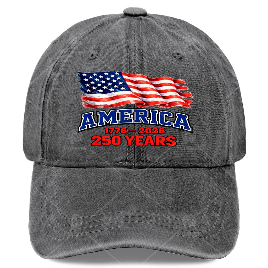 Unisex Baseball for The 250Th Anniversary of US Independence 1776-2026 Patriotic Celebration