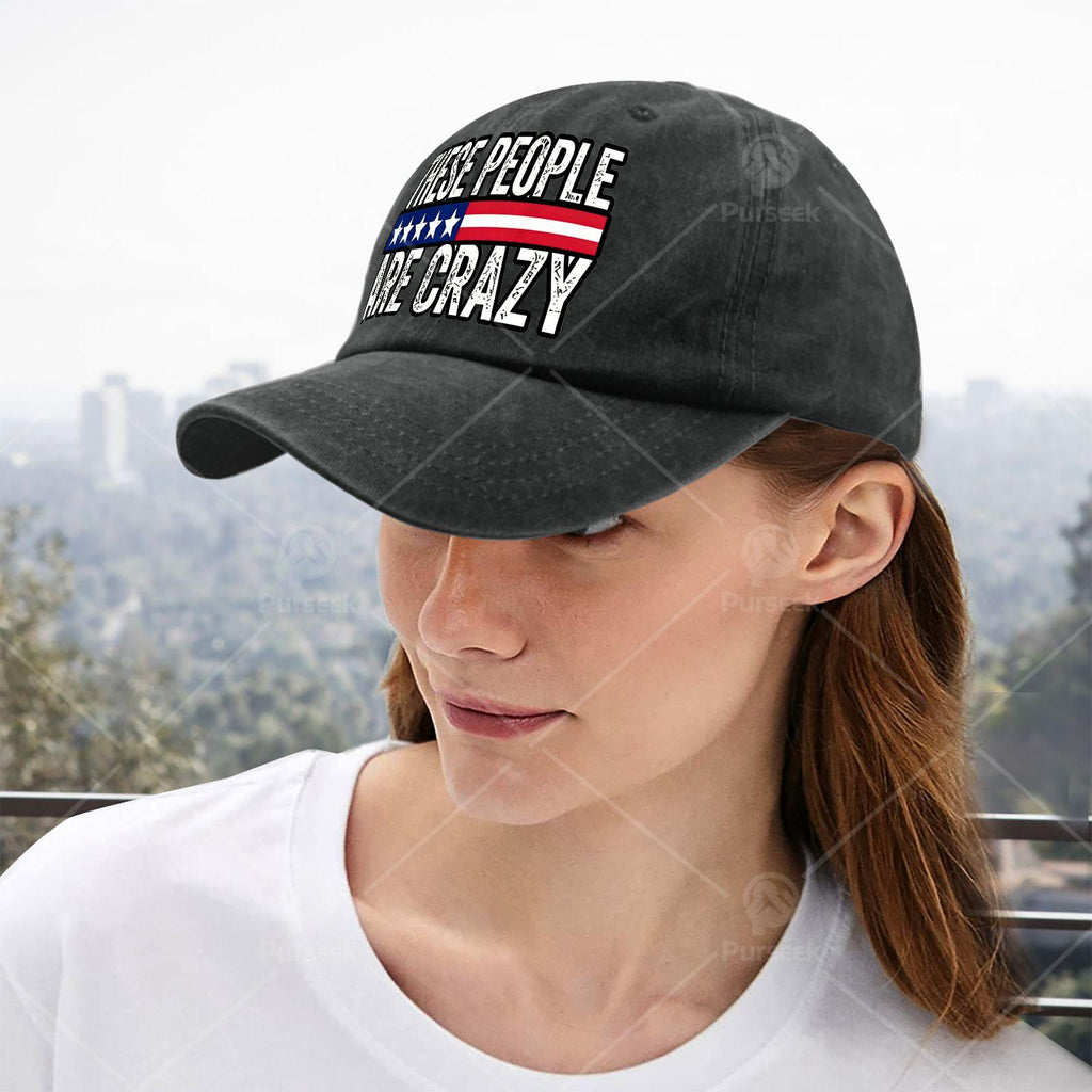 This Unisex Cap Is a Soft, Washed, And Distressed Baseball Hat That Is Quite Eccentric