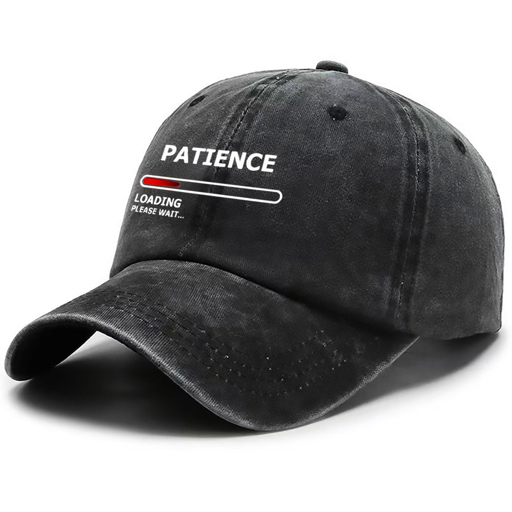 Patient Print Baseball Cap- Soft, Breathable, Adjustable Snapback Cap, Curved Brim, Lightweight, Unisex, Suitable for Casual Outdoor And Formal Occasions, Hand Washable- Ideal Gift, Event Headwear, Fashion Headwear, Fashion Enthusiasts