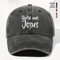 Adjustable Vintage Baseball Cap with "There Was " Printed on It - Lightweight, Sunscreen, Polyester, Available in a Variety of Colors - Perfect for Outdoor Wear, Baseball Cap