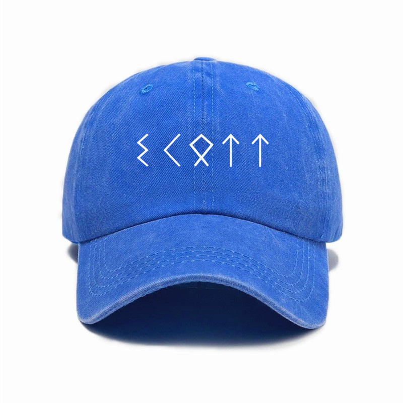 Washed Distressed Printed Baseball Cap Adult Trendy Easy Style Printed Distressed Hip-Hop Soft Top Baseball Cap Unisex Fashion Cap