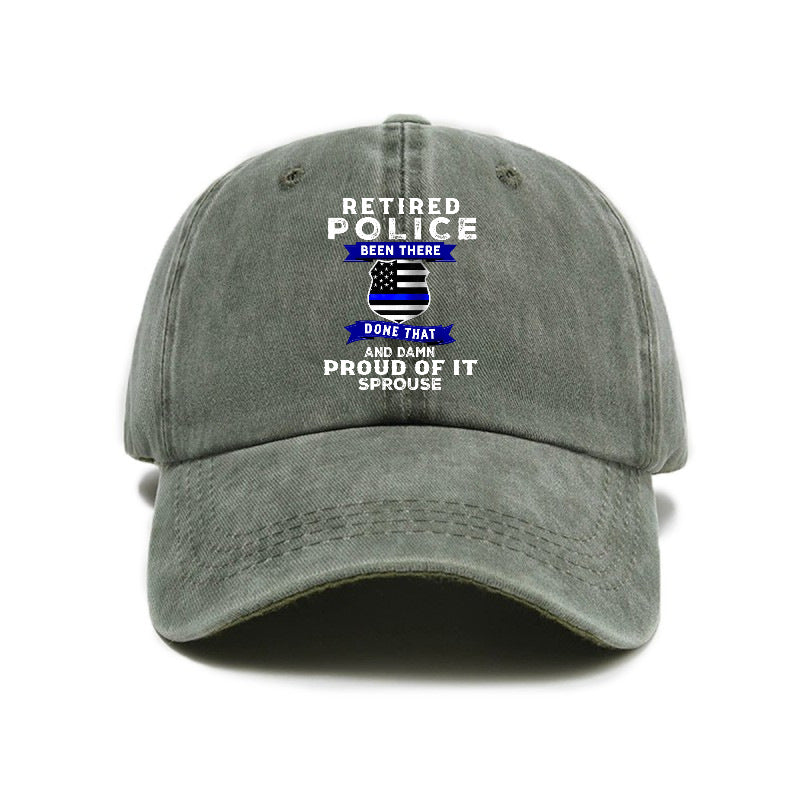 1 Washed Distressed Printed Baseball Cap, Adult Trendy Vintage Washed Distressed Simple Style Letter Print Soft Top Baseball Cap, Unisex Baseball Cap