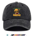 1pc 1pcs Hamburger Print Baseball Cap & Duckbill Hat Suitable for Outdoor Picnics, Travel, Parties, Daily Wear - Adjustable Unisex Breathable Sun Hat with Burger, Fun Gift for Men & Women, Creative Birthday Present for Hamburger Lovers