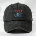 Men'S Summer Casual Washed Baseball Cap, Lightweight Adjustable Outdoor Sun Hat for Everyday
