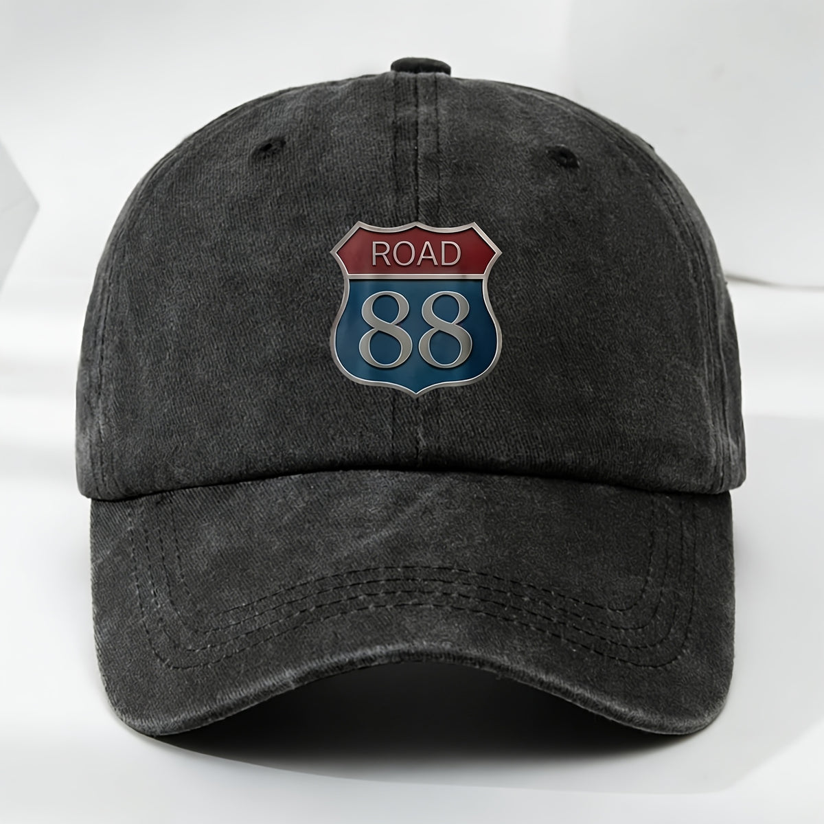Men'S Summer Casual Washed Baseball Cap, Lightweight Adjustable Outdoor Sun Hat for Everyday