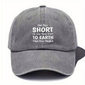 Women'S Baseball Cap | Adjustable Strap, Humorous and Sarcastic Text Design, Lightweight for Daily and Special Occasions, Black/Grey/Blue/Green, Unisex Casual Outdoor Hat, Event Accessory, Printed Pattern, Hand Wash