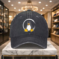 Versatile Casual Linux Baseball Cap with Adjustable Design, Suitable for Outdoor Sports And Everyday Casual Wear, a Casual Street Hat for Casual Outfits