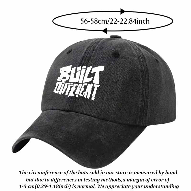 Trendy Streetwear Baseball Cap with Uppercase Letter --N--I--O Print - Black Textile Hat Suitable for Back to, Graduation Events & Casual Attire - Hand Washable Casual Cap