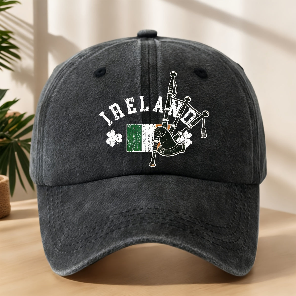 Men'S Summer Casual Washed Baseball Cap, Lightweight Adjustable Outdoor Sun Hat for Everyday