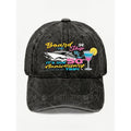 Vintage Cruise Ship Anniversary Trip Hat for Men And Women Cool Casual Beach Travel Party Cap