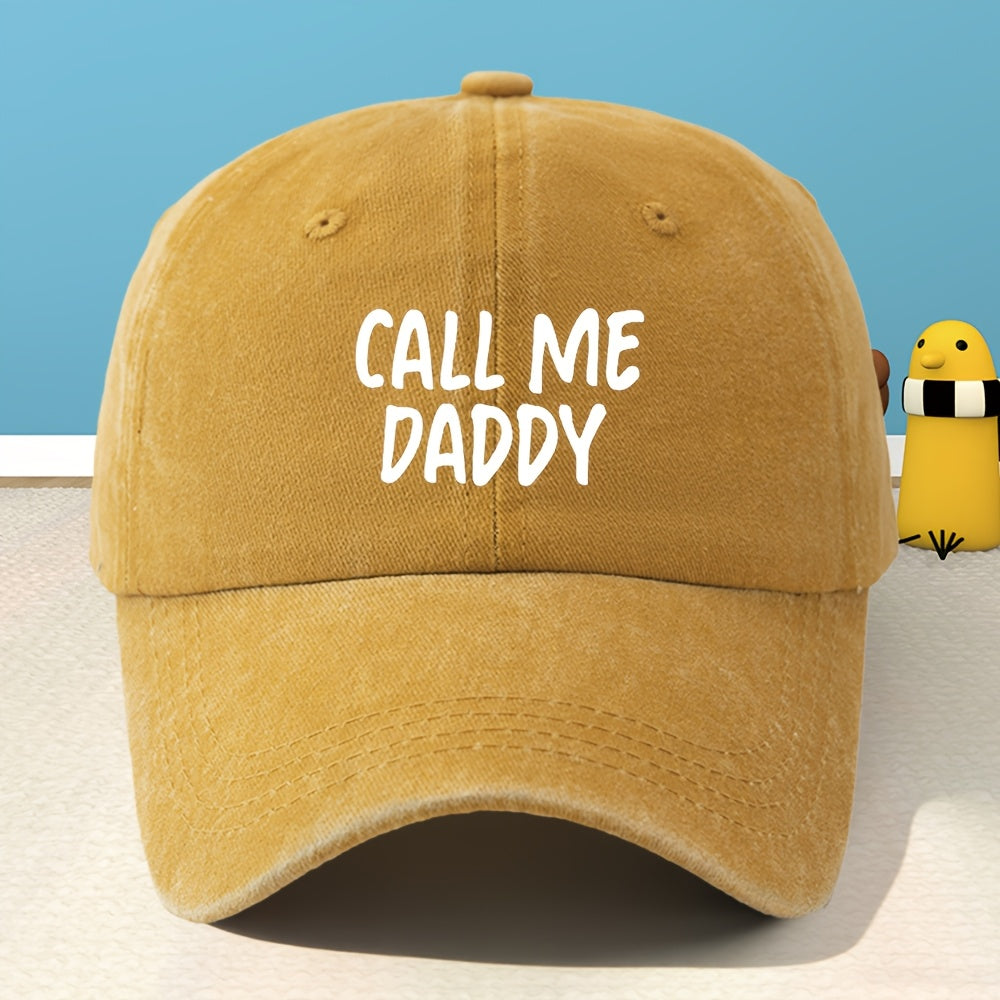 Adult Unisex Printed Baseball Cap Men Women Classic Washed Distressed Vintage Duckbill Cap Outdoor Casual Sports Streetwear Vacation Hat Individual Street Rock Rap Hip-Hop Cap Soft Comfortable Sweat-Absorbing Adjustable Hat