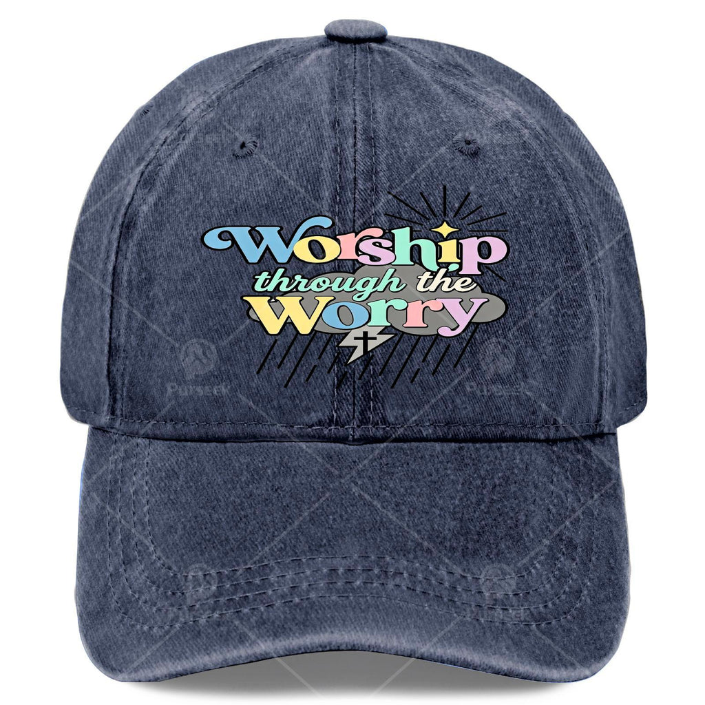 Christian Faith Baseball Cap with Prayer & Verse - Adjustable Unisex Religious Cap Suitable for Men & Women, Machine Washable Cap for Church, Daily Worship, Prayer Meetings, Pull String Closure, Prayer Token Gift