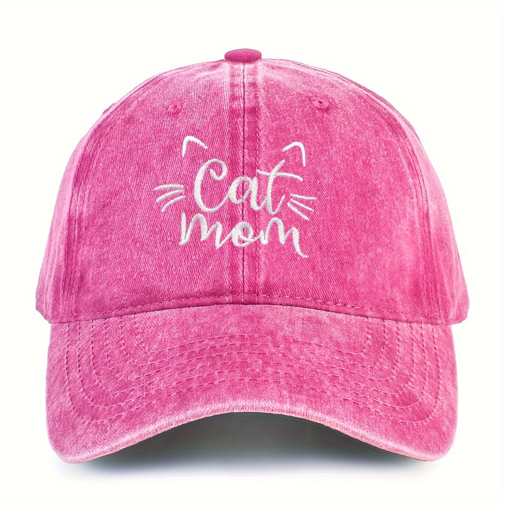 Women'S Adjustable Baseball Cap with a Cartoon Theme, Suitable for Outdoor Wear And Birthdays, Featuring a Hand-Washable Design
