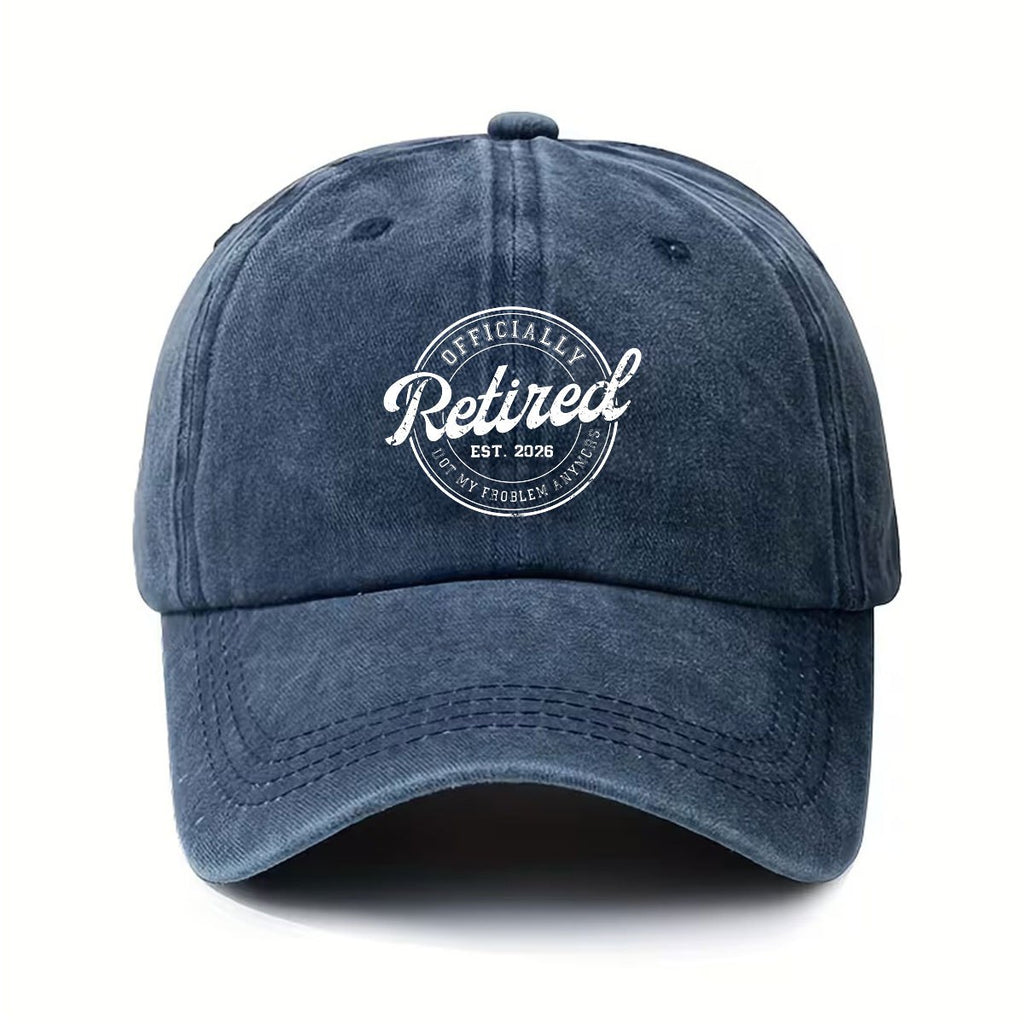 Unisex Retirement Hat 2026 Retired 2026 Is No Longer My Business Vintage Trucker Hat