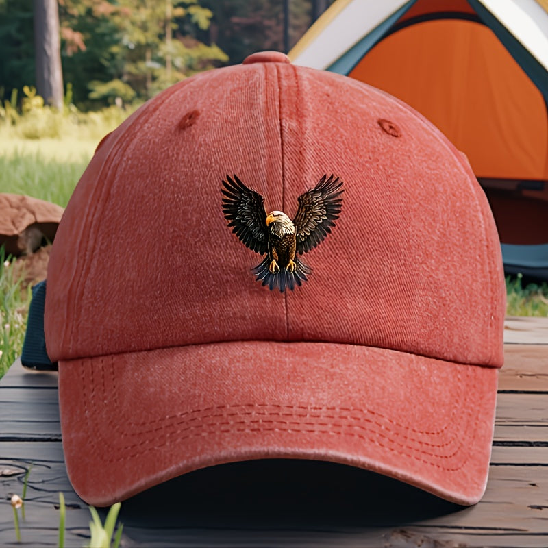 Eagle Spread Wings Print Baseball Cap Men Outdoor Hat Fashion Versatile Hip-Hop Trendy