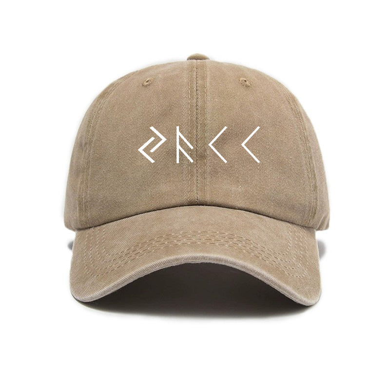 1 Washed Distressed Printed Baseball Cap for Adults, 1pc Pack, Trendy Vintage Letter Print Washed Distressed Baseball Cap for Men and Women, Versatile Outdoor Soft Top Hat
