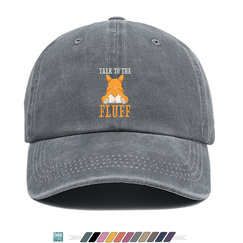 1pc Corgi Butt Fun Print Baseball Cap, Comfortable Breathable Sun Hat, Fashionable Cute Pet Hat, Unisex Adjustable Size, Casual Versatile Duckbill Cap, Suitable for Daily Outings, Park Strolls, Friend Gatherings, Pet-Themed Events, Weekend Fun