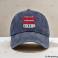 1 Vintage Baseball Cap | Adjustable, Unisex, Ideal for Outdoor Activities, \"Favorite Uncle\" Letter Print Pattern, Best Choice for Gift, Polyester, Mixed Color, Woven, Hand Wash