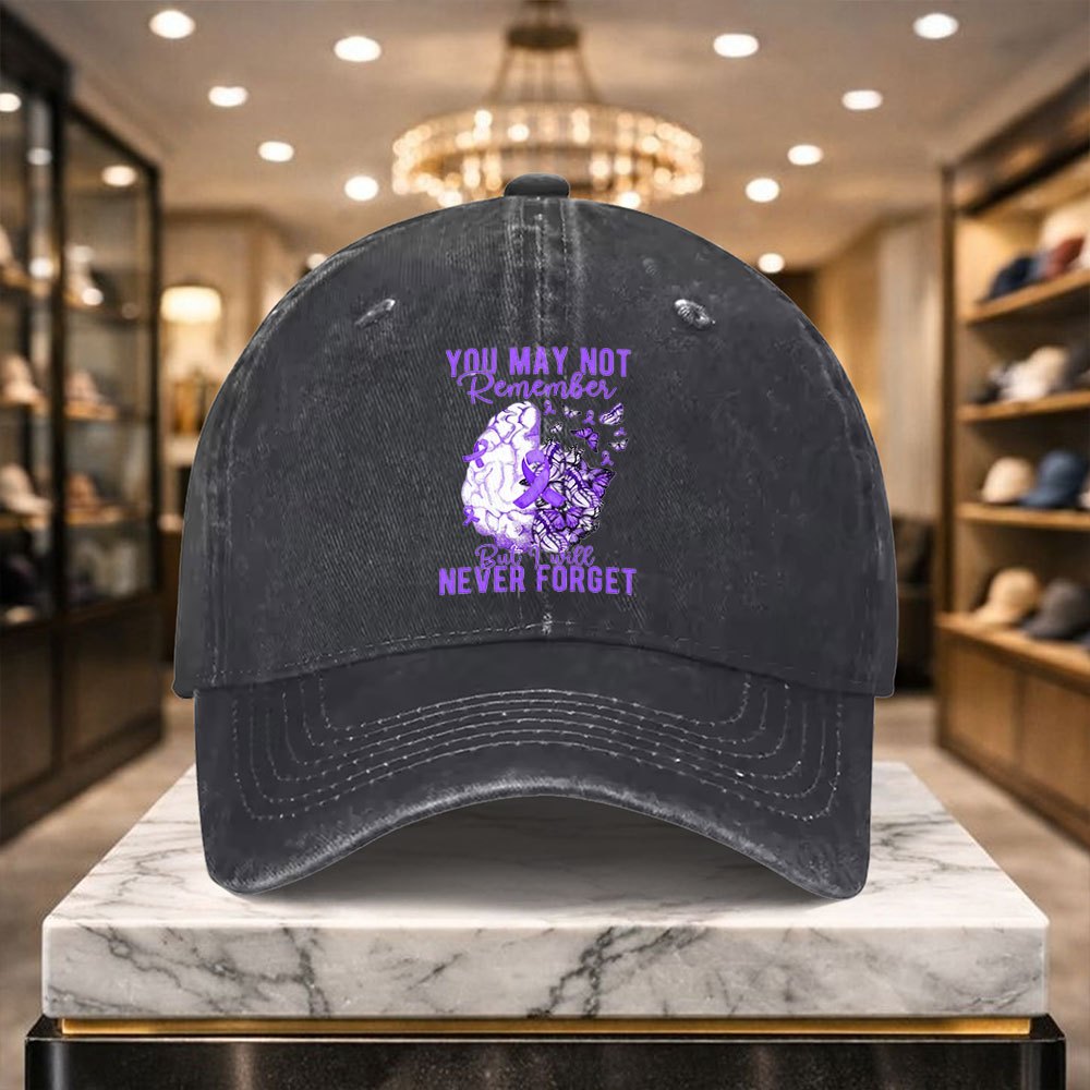 A Casual And Versatile Alzheimer'S Baseball Cap with Adjustable Design, Suitable for Outdoor Sports And Everyday Casual Wear. A Casual Street Hat for Casual Outfits