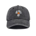 1 Washed Distressed Printed Baseball Cap, Adult Simple Vintage Sun Baseball Cap, Unisex Versatile Washed Distressed Cartoon Print Soft Top Baseball Cap