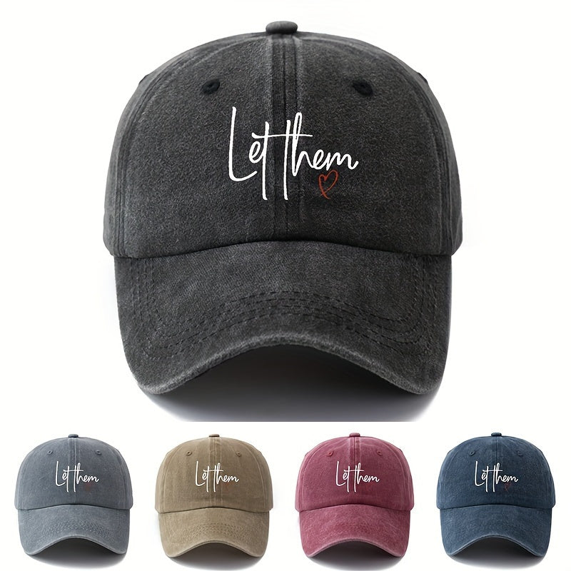 Stylish Baseball Cap Featuring Printed Text, Adjustable Duckbill Design Suitable for Outdoor Activities, Camping, Parties, Hip-Hop Fashion, Trucker Style, And Fishing