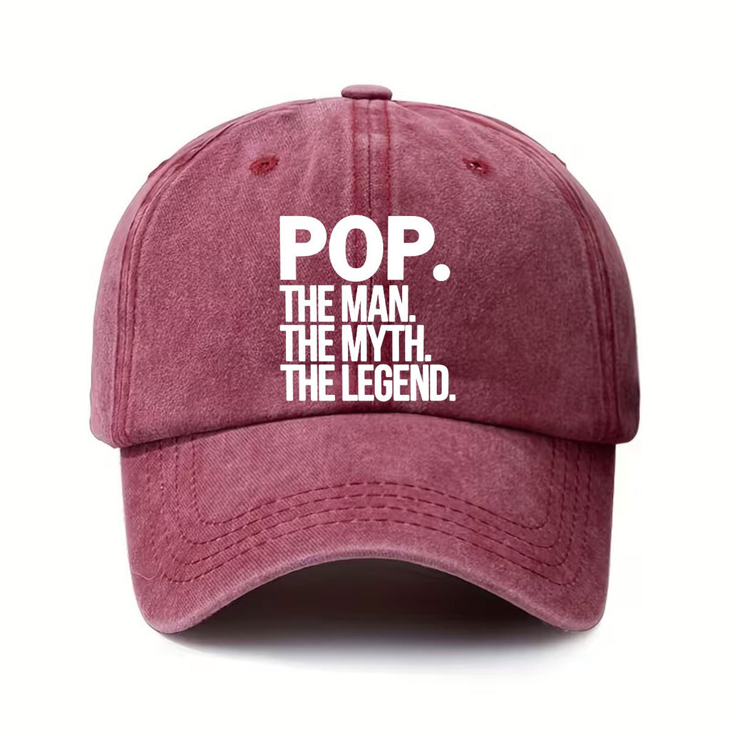 Classic Design POP Men'S "Legend of The God-Man" Black Baseball Cap - The Perfect Birthday Gift for Friends, Relatives, And Colleagues