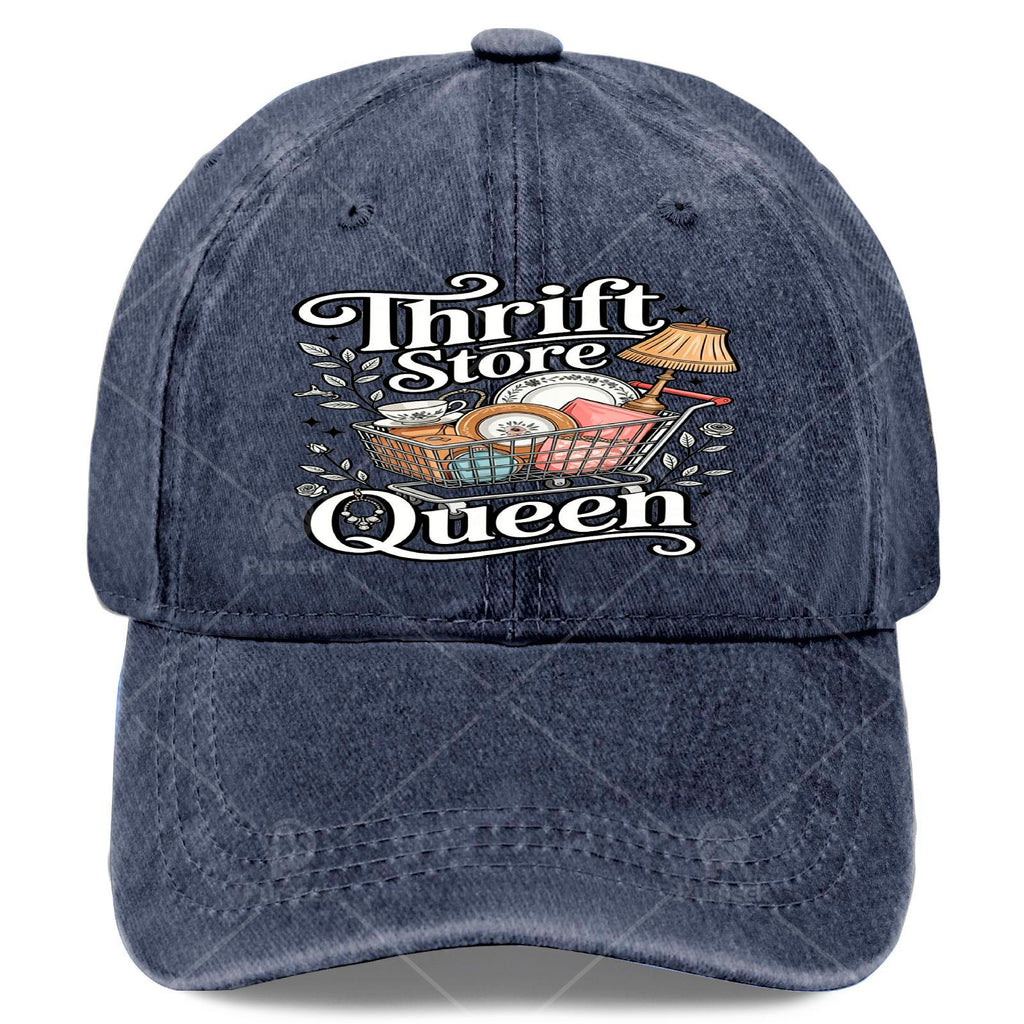 Vintage Store Queen, Vintage Shopper, Online Seller, Vintage Treasure Hunting, Baseball Cap, Unisex Style