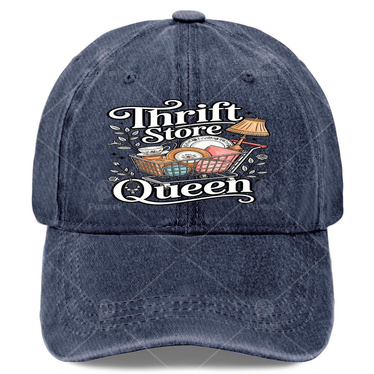 Vintage Store Queen, Vintage Shopper, Online Seller, Vintage Treasure Hunting, Baseball Cap, Unisex Style