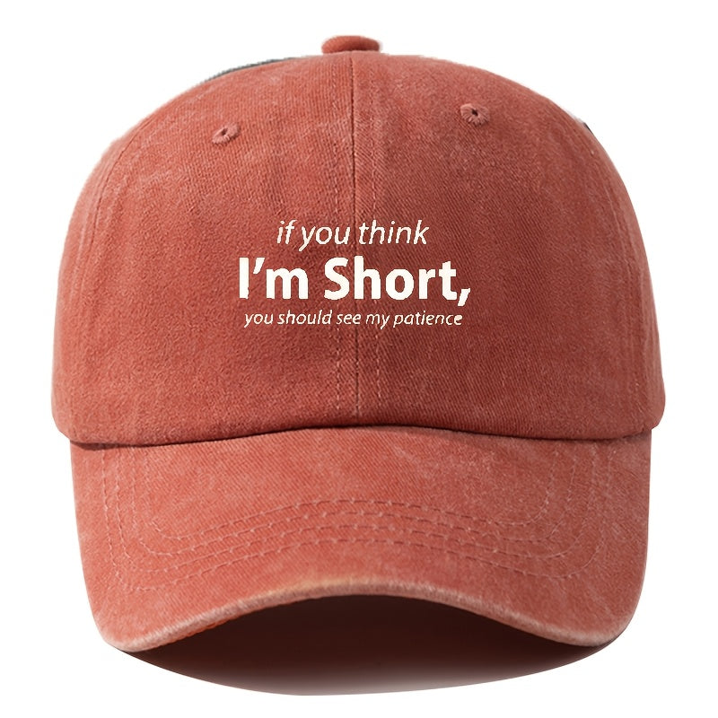 Men'S Baseball Cap Unisex Cartoon Print Adjustable Fashion Versatile Duckbill Hat Suitable for Outdoor Camping, Hiking, Fishing