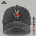 1pc Kitten Print Baseball Cap for Women & Men - Adjustable Snapback, Lightweight Breathable Suitable for Beach, Hiking, Fishing, Daily Wear - Cute Kitten Cap for Outdoor Sports, Gifts for Birthdays, Valentines, for &
