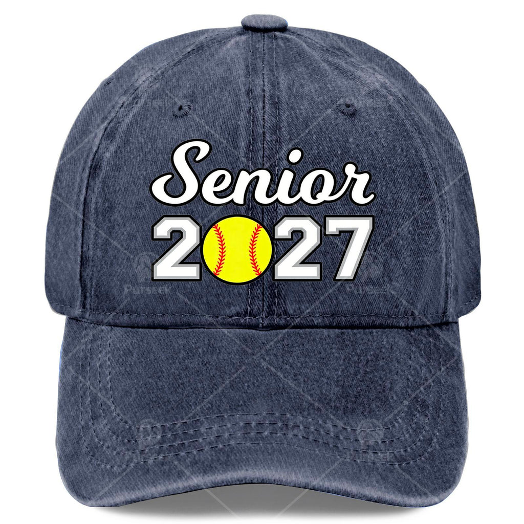2027 Softball Graduating Class Graduation Cap, Unisex Fashionable Style