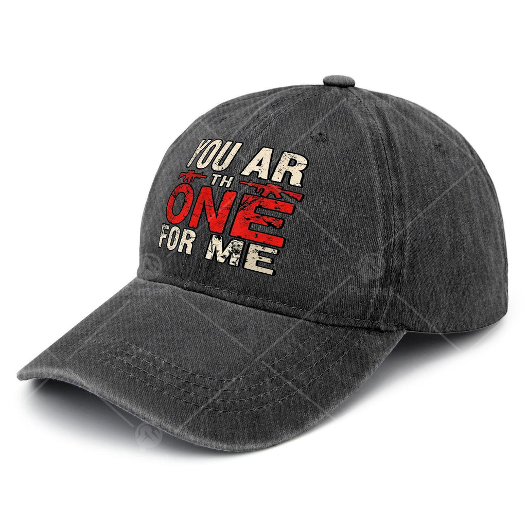 You'Re The One I'M Looking For, Unisex Baseball Cap, Low-Key Style, Washed And Distressed