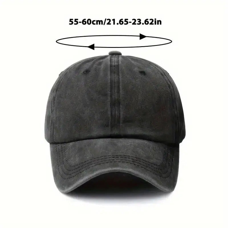 Y2g Retro Unisex Adjustable Baseball Cap with "Everything Is Possible" Print - Breathable Buckle Closure, Y2gVintage, Machine Washable Suitable for Men & Women, Casual & Sportswear Accessory