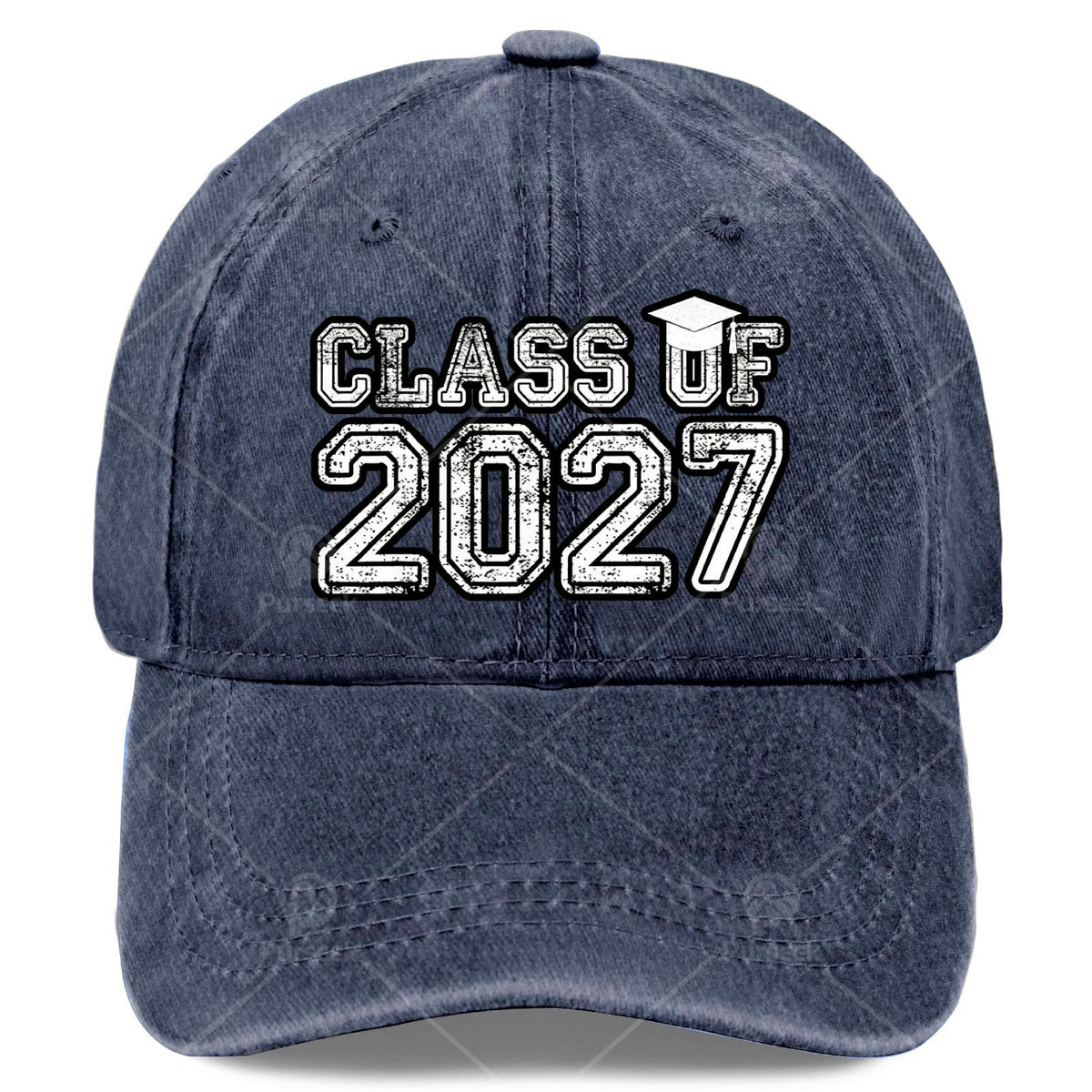 Vintage Baseball for The Class of 2027, Perfect for Unisex Graduation Celebrations