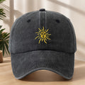 Men's Summer Casual Washed Baseball Hat, Lightweight Adjustable Outdoor Sun Hat for Everyday