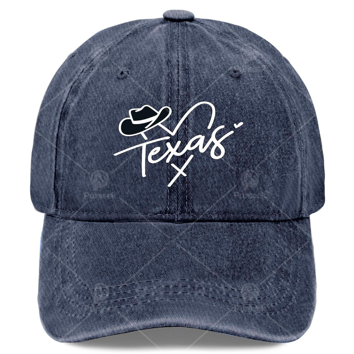 Texas Heart Hat State Pride Design Baseball Hat Unisex Fashion Washed