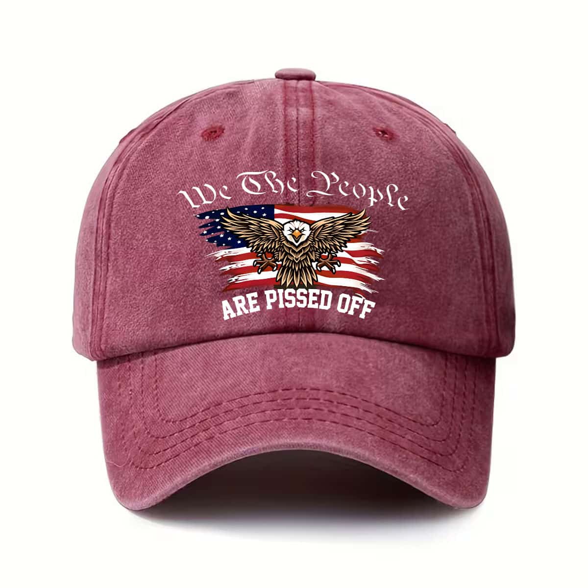 Reversible Printed Cap Vintage Dad Hat Men's Baseball Cap Moisture-Wicking Cap
