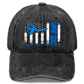 Support Squadss American Flag US Colon Cancer Awareness Month Baseball Hat