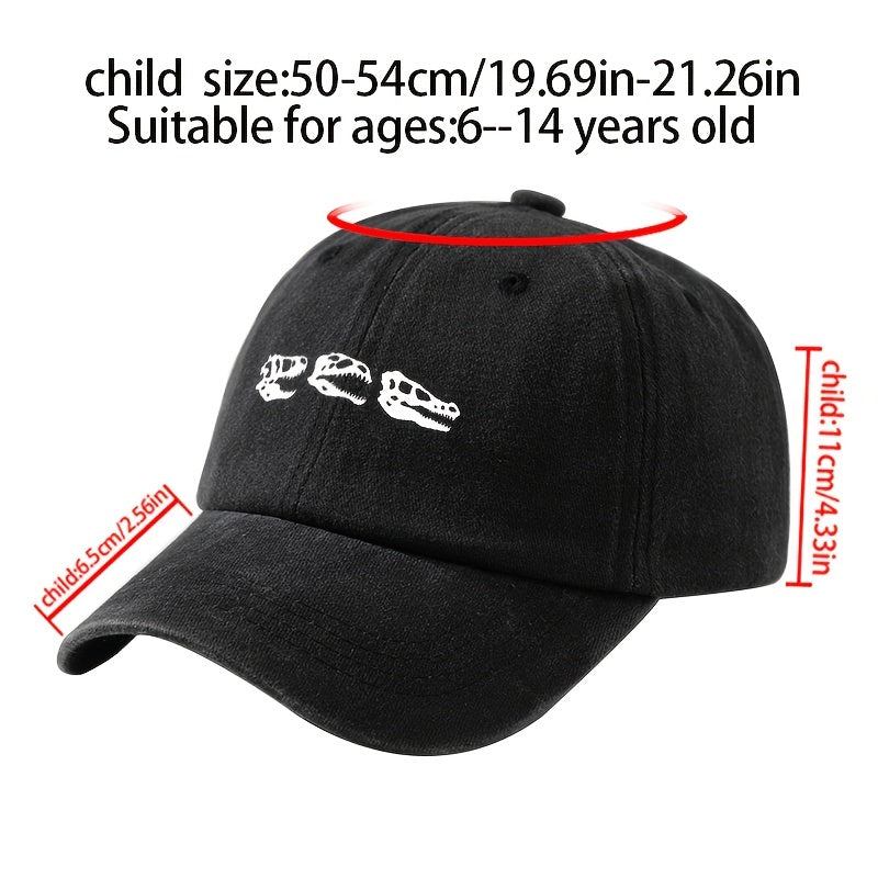Men'S Baseball Cap Unisex Cartoon Print Adjustable Fashion Versatile Duckbill Hat Suitable for Outdoor Camping, Hiking, Fishing