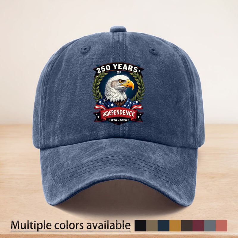 Vintage Eagle Pattern Independence Day Printed Baseball Cap, Adjustable Size, Suitable for All Seasons, Multi-functional, Lightweight and Breathable, Sun, Ideal for Outdoor Sports, Fishing, Picnics, Camping, Casual and Versatile, a Perfect