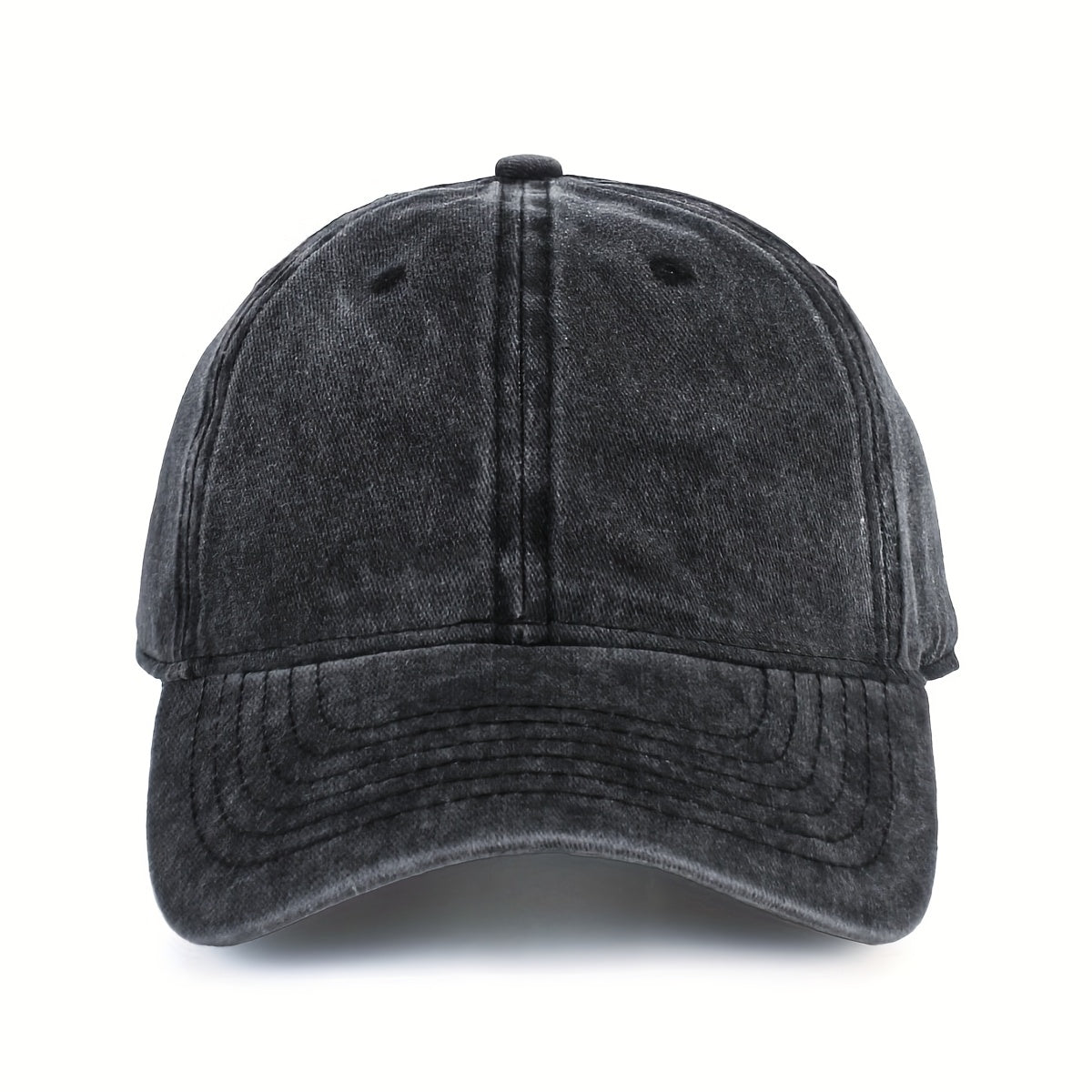 Men' & Women' Vintage Washed Baseball Cap with Retro Cartoon Print - Adjustable Buckle Strap, Lightweight Breathable Soft Suitable for Spring Summer Outdoor Sports, Machine Washable Cap for Casual Wear and 2D Heat Transfer Design