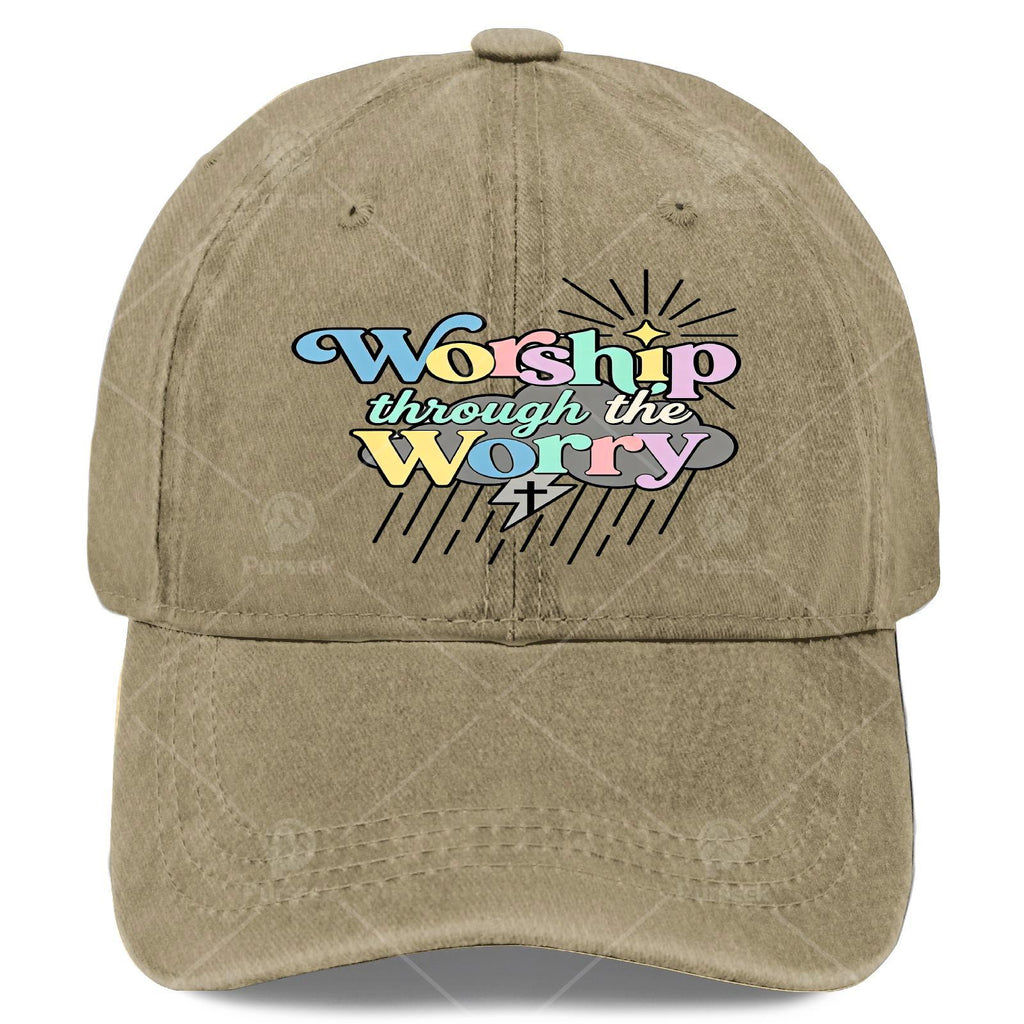 Christian Faith Baseball Cap with Prayer & Verse - Adjustable Unisex Religious Cap Suitable for Men & Women, Machine Washable Cap for Church, Daily Worship, Prayer Meetings, Pull String Closure, Prayer Token Gift