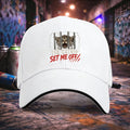 Sandwich Brim Baseball Cap, Adjustable Unisex Casual Hat, Ideal for Halloween Christmas Party, Holiday Gift for Daily Outdoor Wear