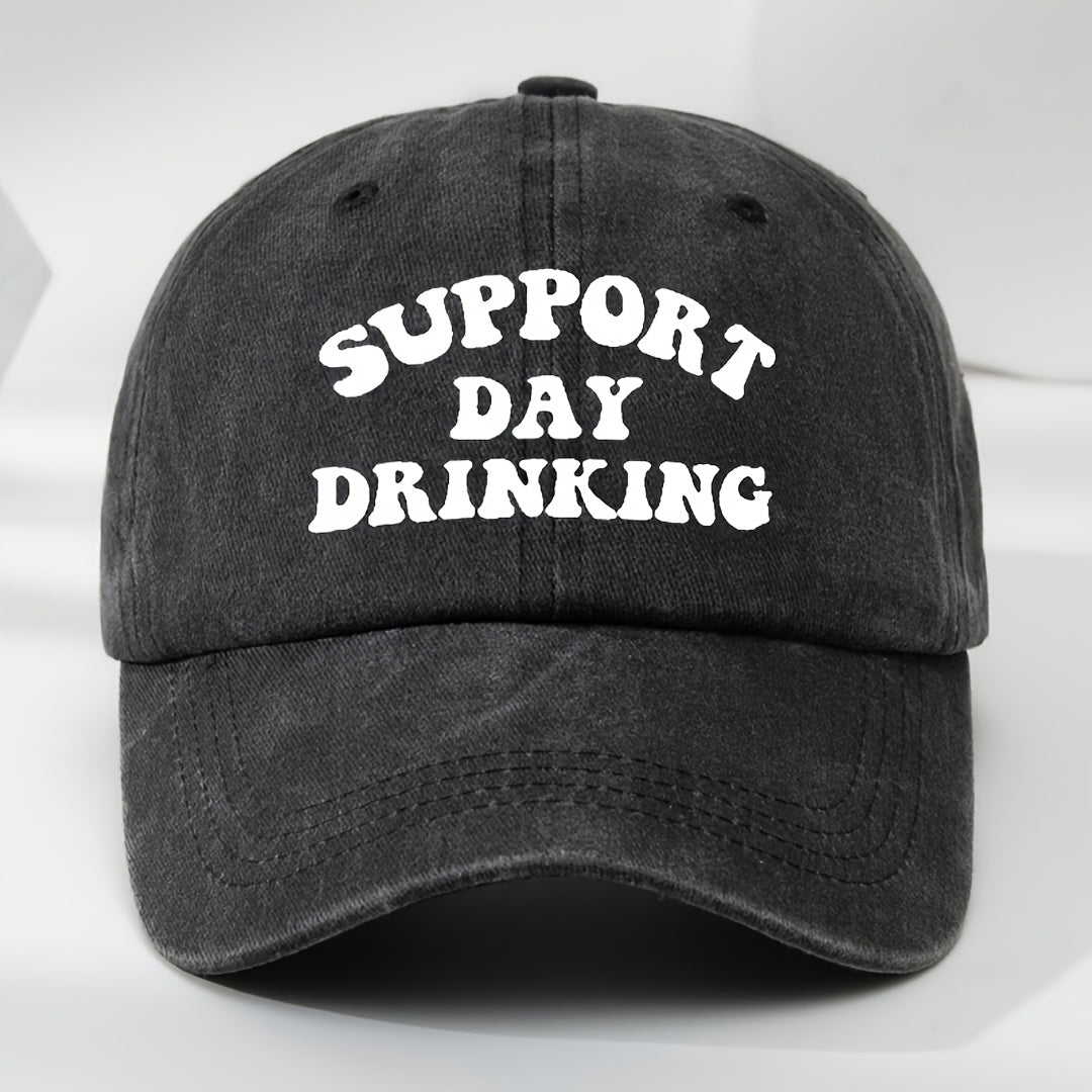 Men'S Summer Casual Washed Baseball Cap, Lightweight Adjustable Outdoor Sun Hat for Everyday
