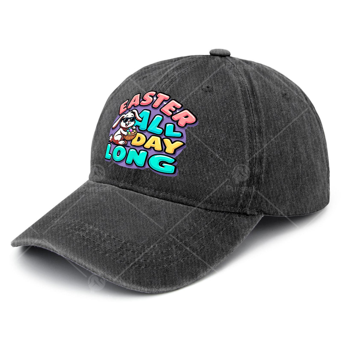 Boys Easter Weather Looks Perfect Baseball Hat Unisex Fashion Washed Distressed