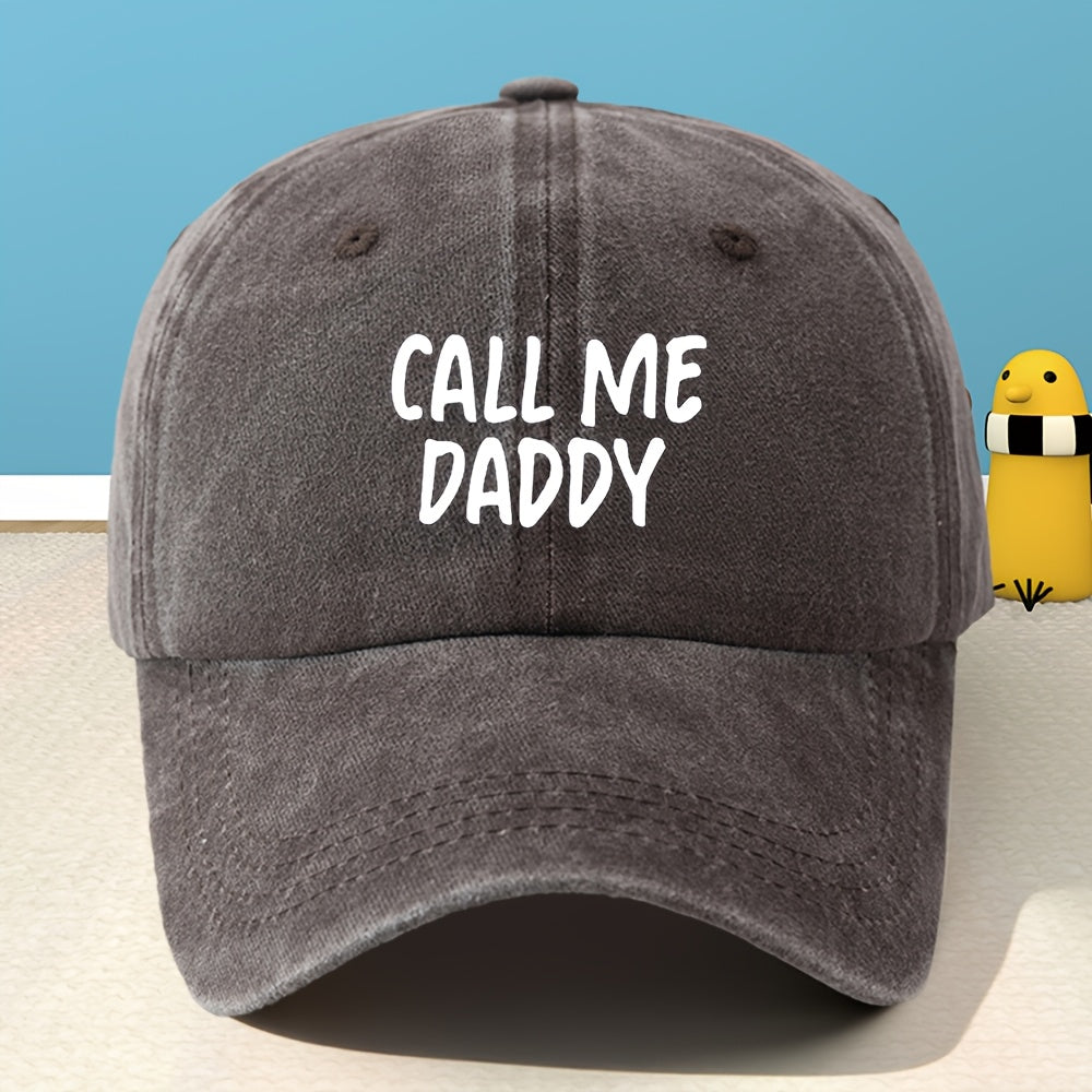 Adult Unisex Printed Baseball Cap Men Women Classic Washed Distressed Vintage Duckbill Cap Outdoor Casual Sports Streetwear Vacation Hat Individual Street Rock Rap Hip-Hop Cap Soft Comfortable Sweat-Absorbing Adjustable Hat