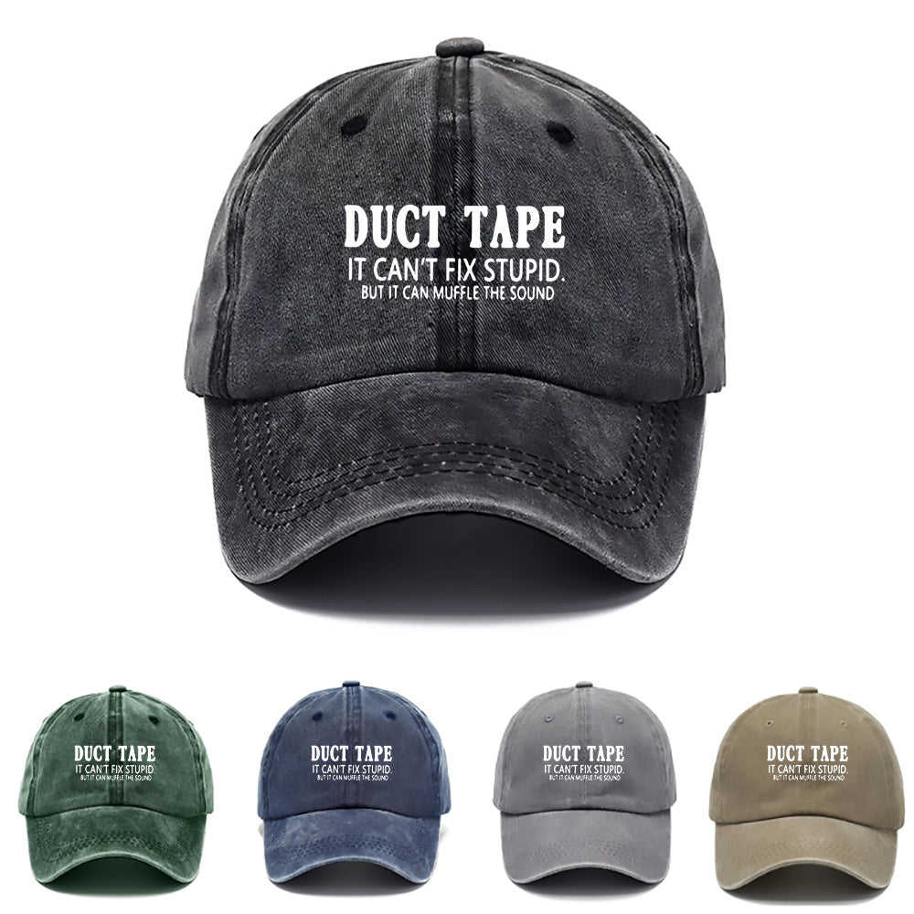 1pc Washi Tape Printed Cap, Men's Casual Hat, Women's Everyday Hat, Fashion Dad Hat, Breathable Baseball Cap, Adjustable Hat, Suitable for Outdoor Activities and Parties, All-Season Style