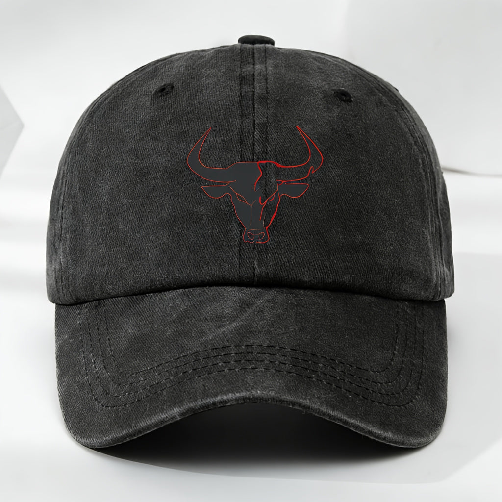 Men'S Summer Casual Washed Baseball Cap, Lightweight Adjustable Outdoor Sun Hat for Everyday